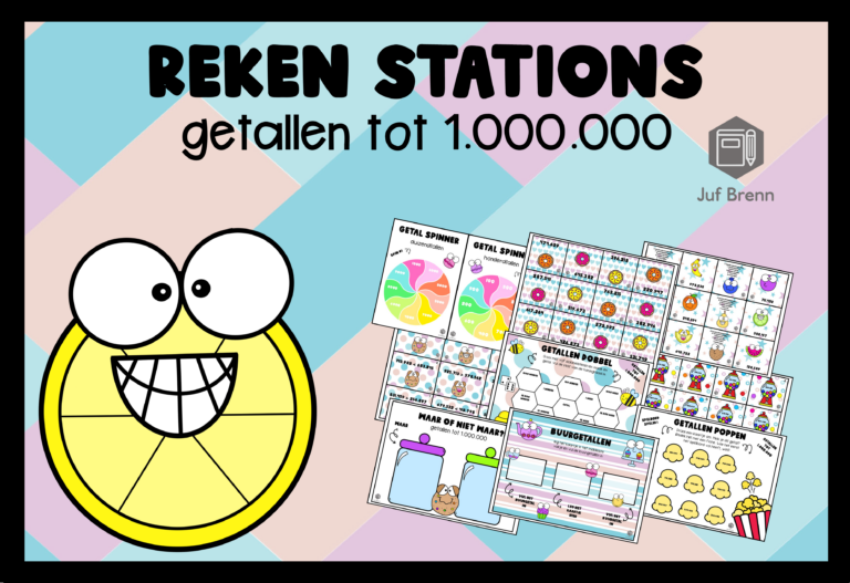REKEN STATIONS: GETALLEN TOT 1.000.000