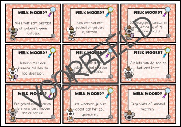 TAAL ACTIEF VERSIE 5 WOORDEN HOP GROEP 5 THEMA 8 - Afbeelding 4