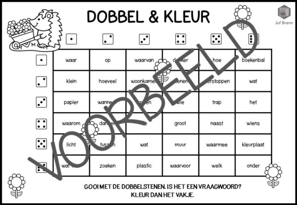 DOBBEL & KLEUR: VRAAGWOORD - Afbeelding 2
