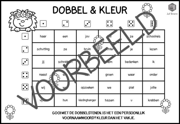 DOBBEL & KLEUR: PERSOONLIJK VOORNAAMWOORD - Afbeelding 2