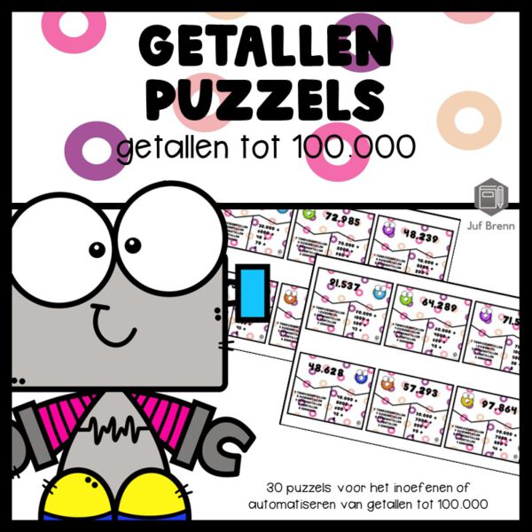 GETALLEN PUZZELS TOT 100.000