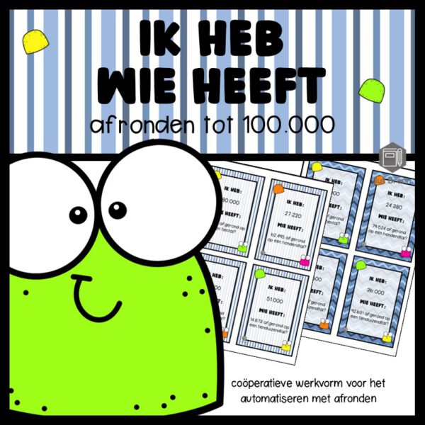 IK HEB WIE HEEFT... AFRONDEN TOT 100.000