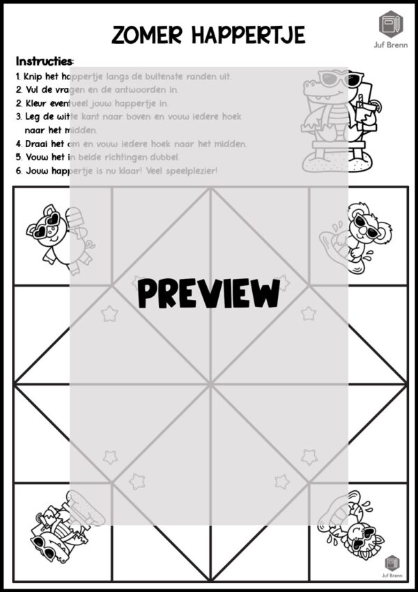 HAPPERTJES ZOMER CREATE YOUR OWN - Afbeelding 2