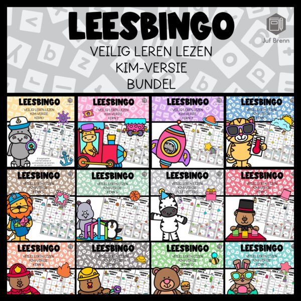 LEESBINGO VEILIG LEREN LEZEN KIM BUNDEL