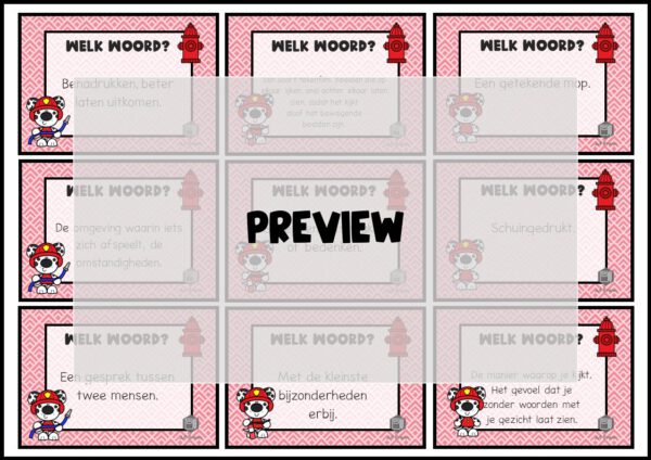 STAAL 1 WOORDEN HOP GROEP 7 THEMA STRIPS - Afbeelding 4
