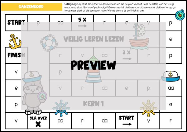 LEESSPELLEN VEILIG LEREN LEZEN KIM KERN 1 - Afbeelding 3