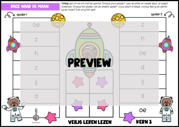 LEESSPELLEN VEILIG LEREN LEZEN KIM KERN 3 - Afbeelding 4