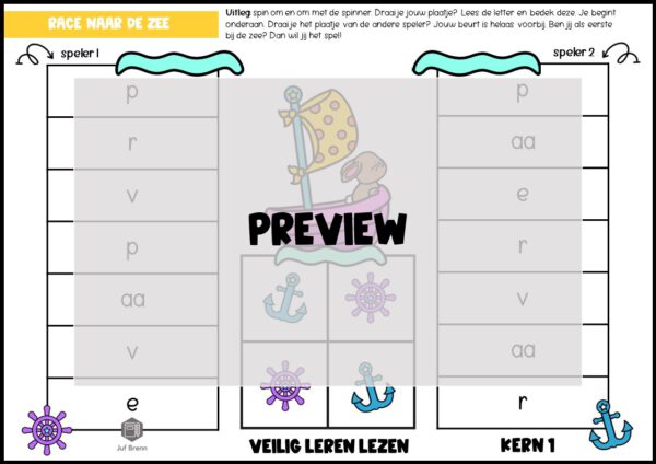 LEESSPELLEN VEILIG LEREN LEZEN KIM KERN 1 - Afbeelding 5