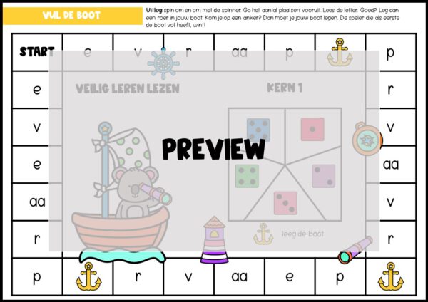 LEESSPELLEN VEILIG LEREN LEZEN KIM KERN 1 - Afbeelding 6