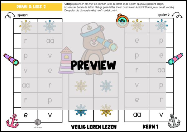 LEESSPELLEN VEILIG LEREN LEZEN KIM KERN 1 - Afbeelding 7