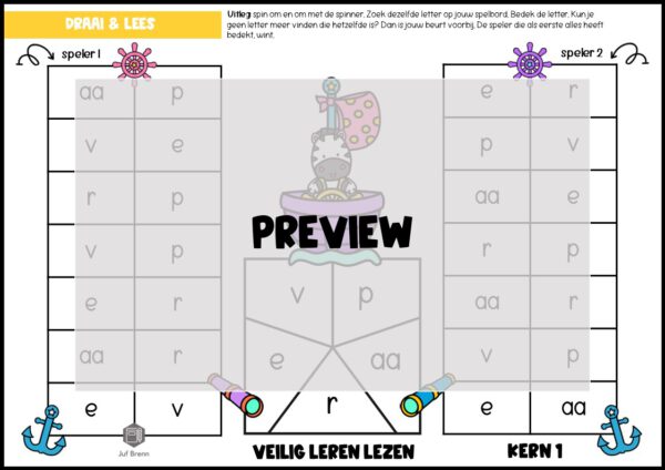 LEESSPELLEN VEILIG LEREN LEZEN KIM KERN 1 - Afbeelding 8