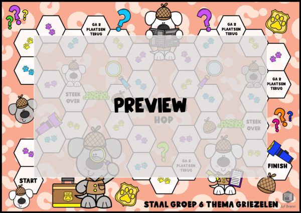 STAAL 2 WOORDEN HOP GROEP 6 THEMA GRIEZELEN - Afbeelding 2