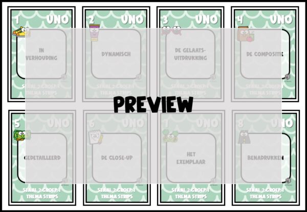 STAAL 2 UNO GROEP 7 THEMA STRIPS - Afbeelding 3
