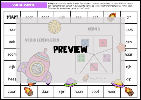LEESSPELLEN VEILIG LEREN LEZEN KIM KERN 3 - Afbeelding 7