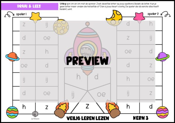 LEESSPELLEN VEILIG LEREN LEZEN KIM KERN 3 - Afbeelding 2