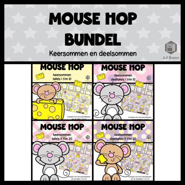 MOUSE HOP: BUNDEL TAFELS EN DEELTAFELS