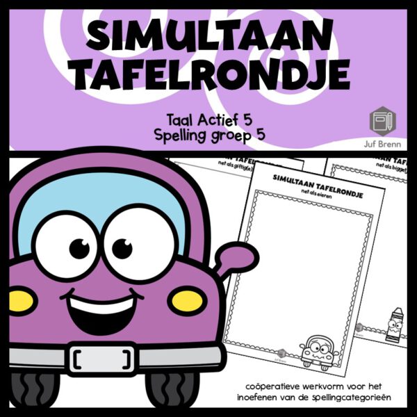 TAAL ACTIEF SPELLING SIMULTAAN TAFELRONDJE GROEP 5