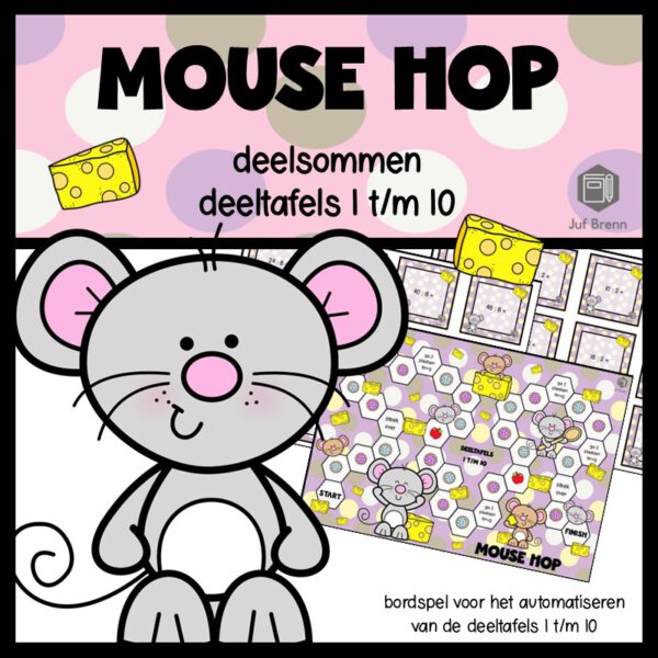 MOUSE HOP: DEELTAFELS 1 TOT 10