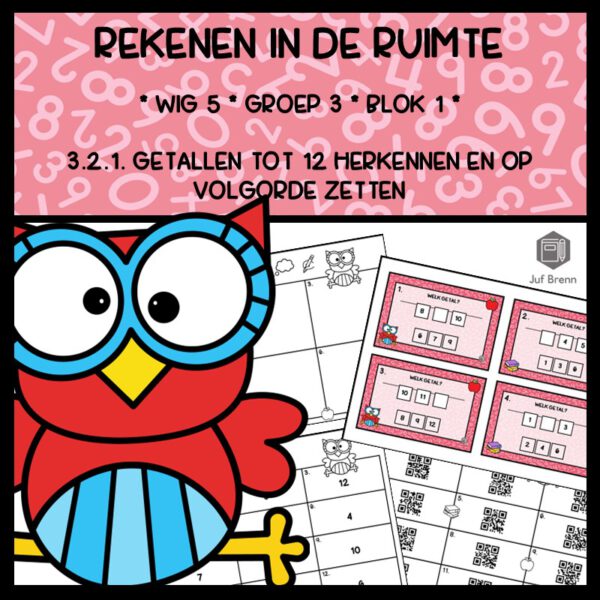 REKENEN IN DE RUIMTE WIG 5 GROEP 3 BLOK 1 GETALLEN TOT 12
