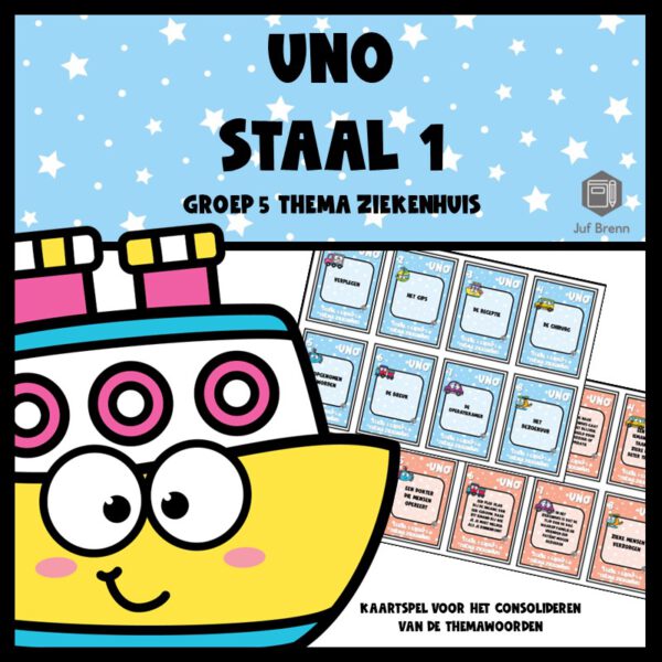 STAAL 1 UNO GROEP 5 THEMA ZIEKENHUIS