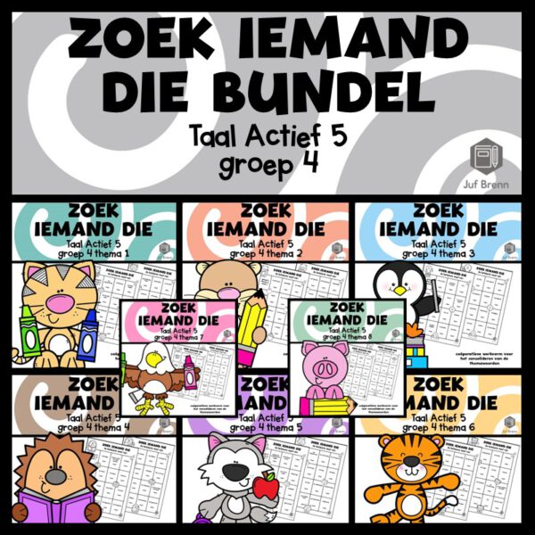 TAAL ACTIEF 5 WOORDENSCHAT ZOEK IEMAND DIE BUNDEL GROEP 4