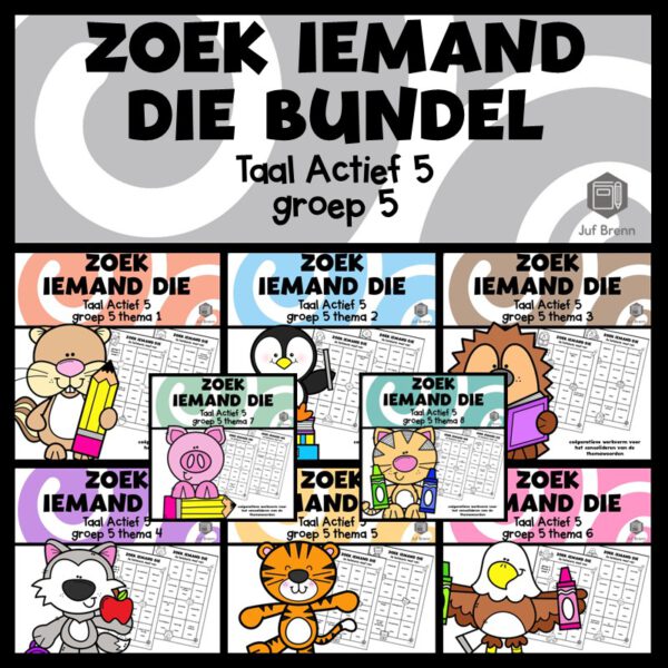 TAAL ACTIEF 5 WOORDENSCHAT ZOEK IEMAND DIE BUNDEL GROEP 5