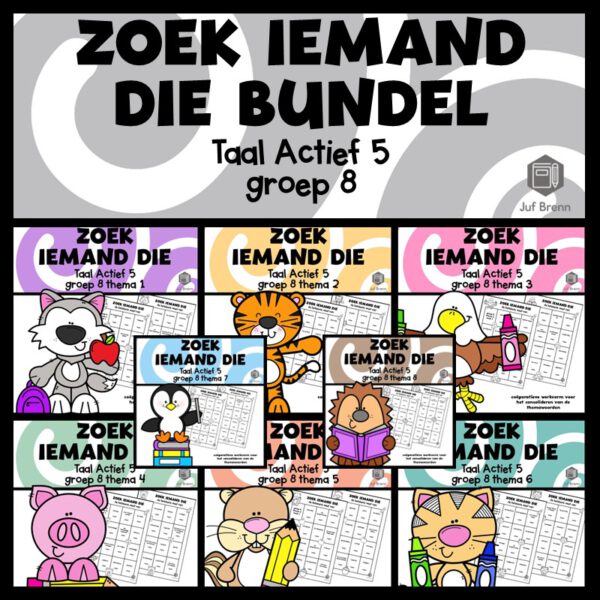 TAAL ACTIEF 5 WOORDENSCHAT ZOEK IEMAND DIE BUNDEL GROEP 8