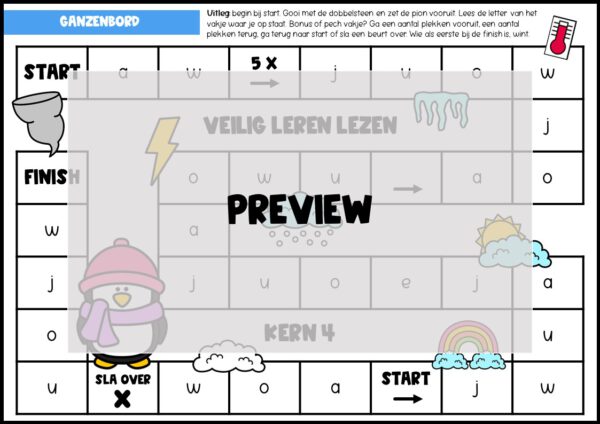 LEESSPELLEN VEILIG LEREN LEZEN KIM KERN 4 - Afbeelding 3