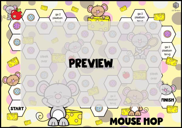 MOUSE HOP: PERSOONSVORM - Afbeelding 2