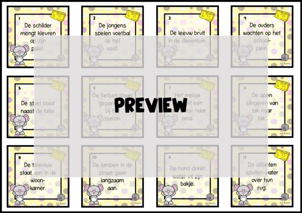 MOUSE HOP: PERSOONSVORM - Afbeelding 3