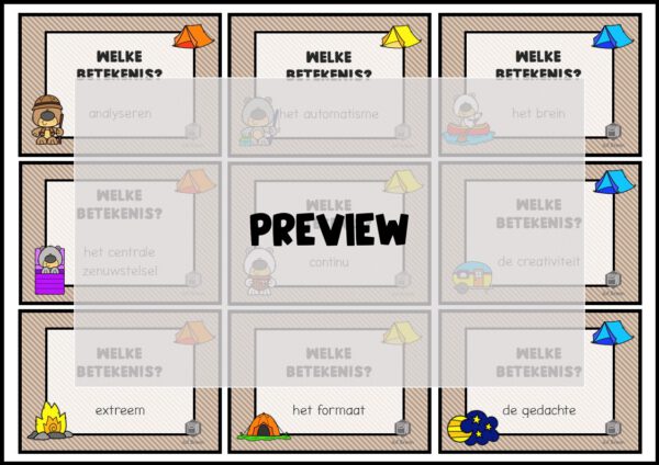 STAAL 2 WOORDEN HOP GROEP 7 THEMA HERSENEN - Afbeelding 3