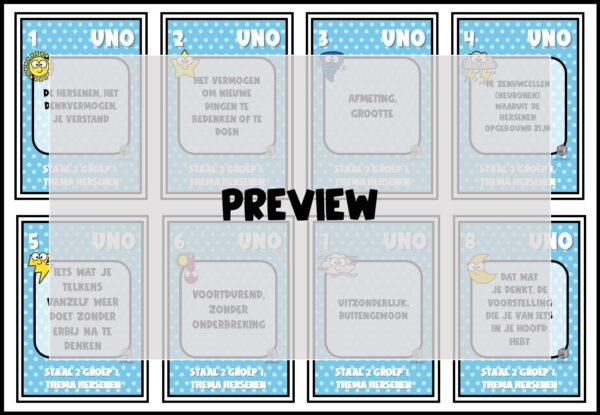 STAAL 2 UNO GROEP 7 THEMA HERSENEN - Afbeelding 3