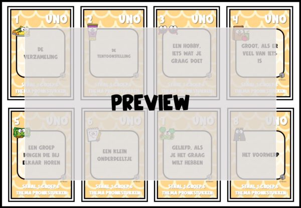 STAAL 1 UNO GROEP 6 THEMA PRONKSTUKKEN - Afbeelding 3