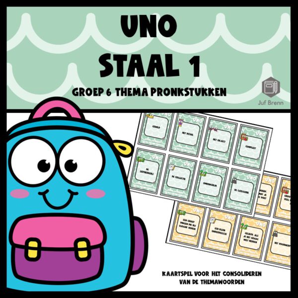 STAAL 1 UNO GROEP 6 THEMA PRONKSTUKKEN