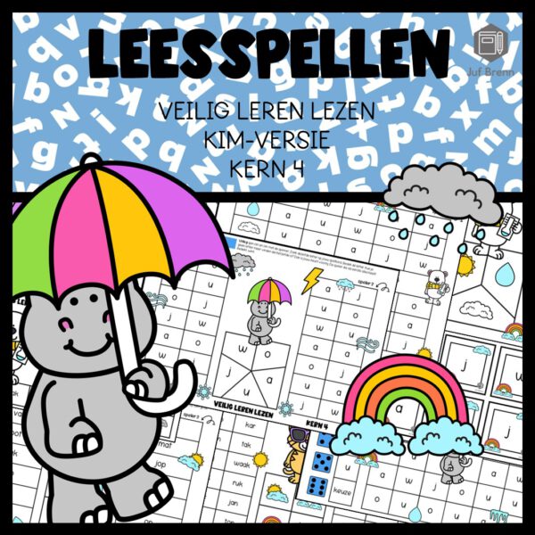LEESSPELLEN VEILIG LEREN LEZEN KIM KERN 4