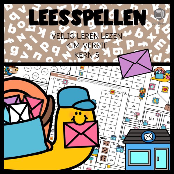 LEESSPELLEN VEILIG LEREN LEZEN KIM KERN 5