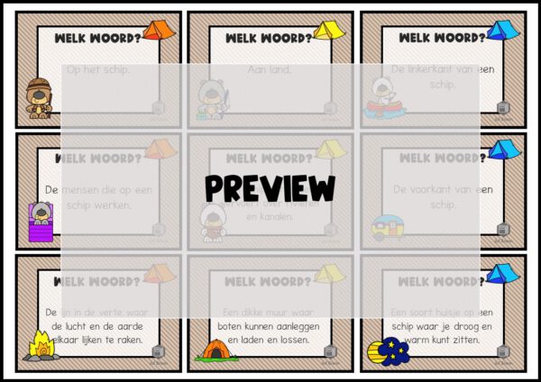 STAAL 1 WOORDEN HOP GROEP 6 THEMA ZEEBENEN - Afbeelding 4