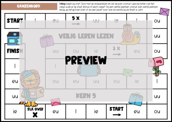 LEESSPELLEN VEILIG LEREN LEZEN KIM KERN 5 - Afbeelding 3