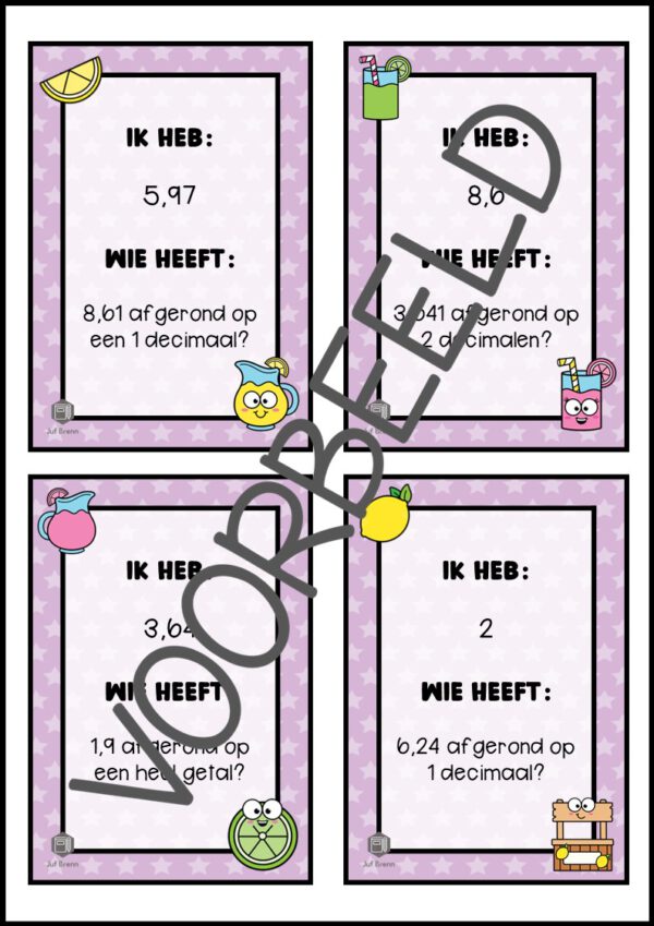 IK HEB WIE HEEFT... KOMMAGETALLEN AFRONDEN MIX - Afbeelding 3