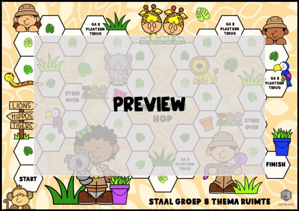 STAAL 1 WOORDEN HOP GROEP 8 THEMA RUIMTE - Afbeelding 2