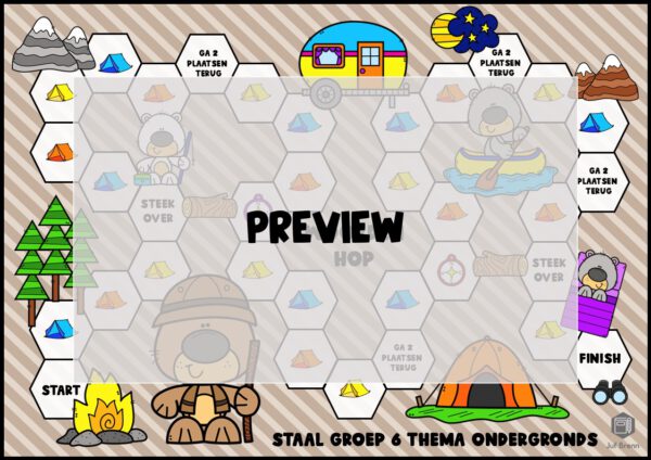 STAAL 2 WOORDEN HOP GROEP 6 THEMA ONDERGRONDS - Afbeelding 2