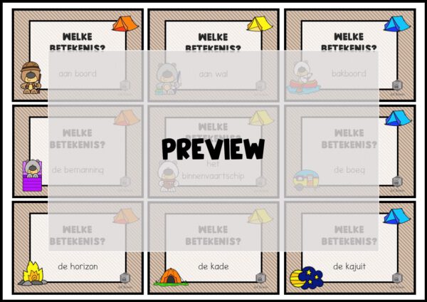 STAAL 1 WOORDEN HOP GROEP 6 THEMA ZEEBENEN - Afbeelding 3