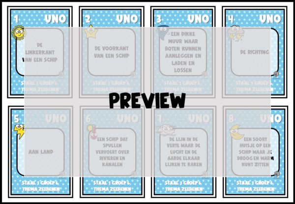 STAAL 1 UNO GROEP 6 THEMA ZEEBENEN - Afbeelding 3