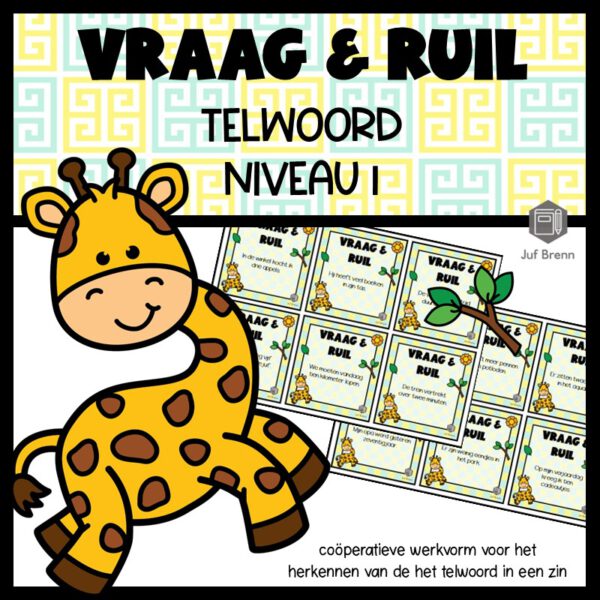 VRAAG & RUIL: TELWOORD NIVEAU 1