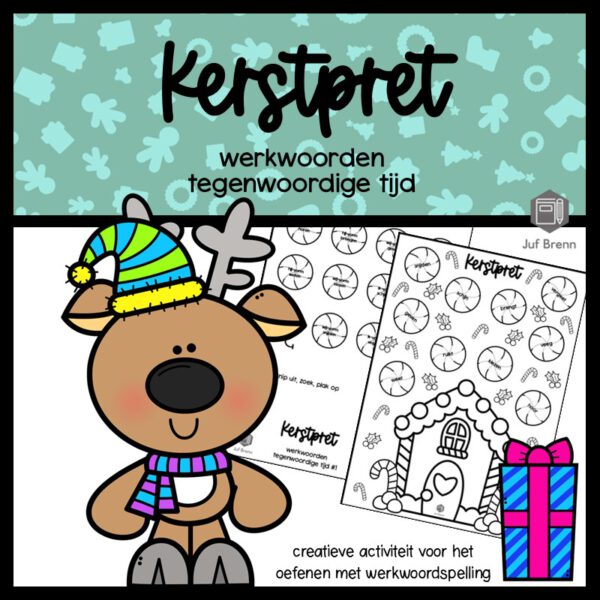 KERSTPRET: WERKWOORDEN TEGENWOORDIGE TIJD