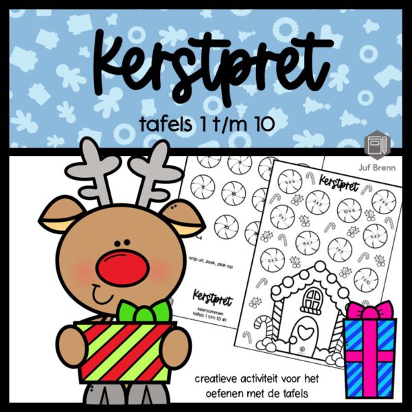 KERSTPRET: KEERSOMMEN TAFELS 1 TM 10