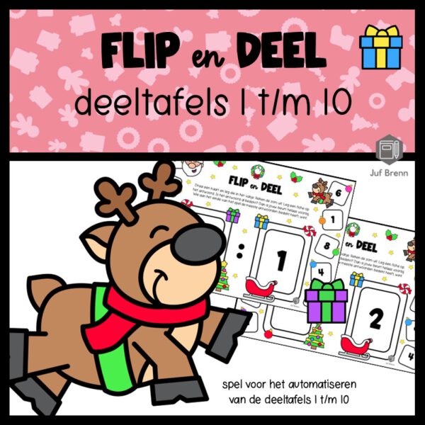 FLIP EN DEEL KERST DEELTAFELS 1 T/M 10