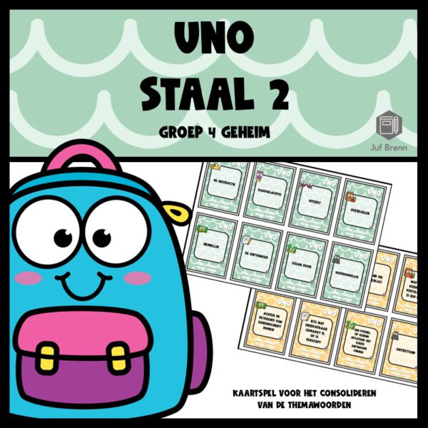 STAAL 2 UNO GROEP 4 THEMA GEHEIM