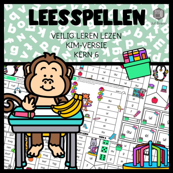 LEESSPELLEN VEILIG LEREN LEZEN KIM KERN 6