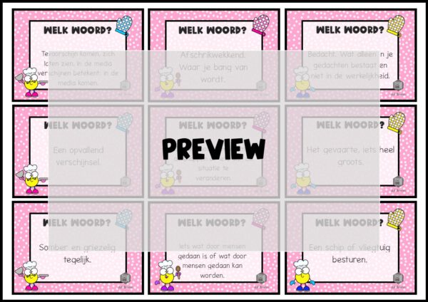STAAL 1 WOORDEN HOP GROEP 8 THEMA MYSTERIES - Afbeelding 4